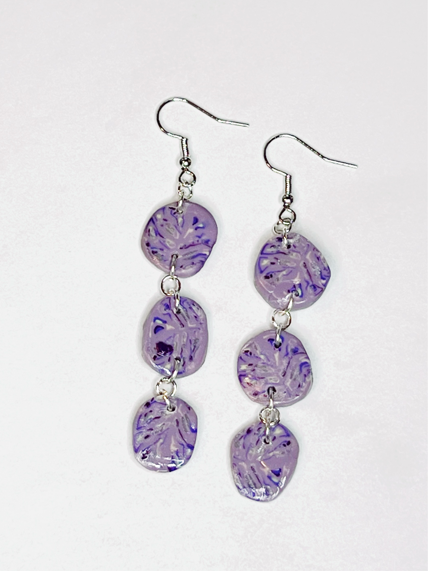 Light Purple Drop Earrings